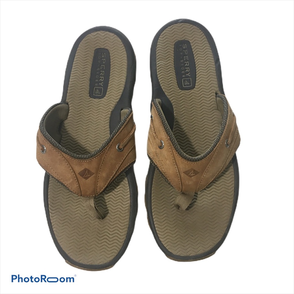 Sperry Outerbanks Thongs Flip Flop Flats